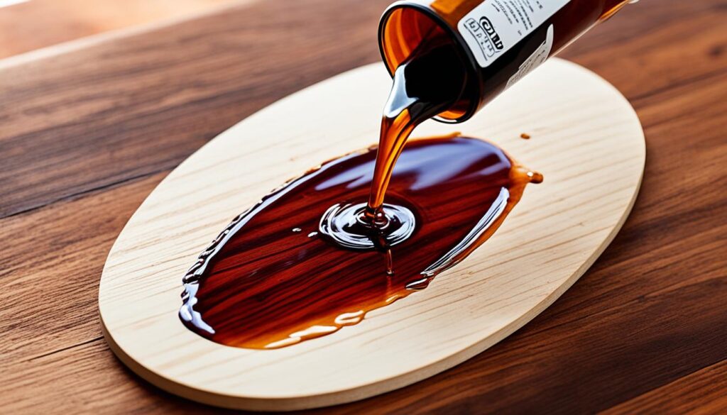 can you use tung oil over stain