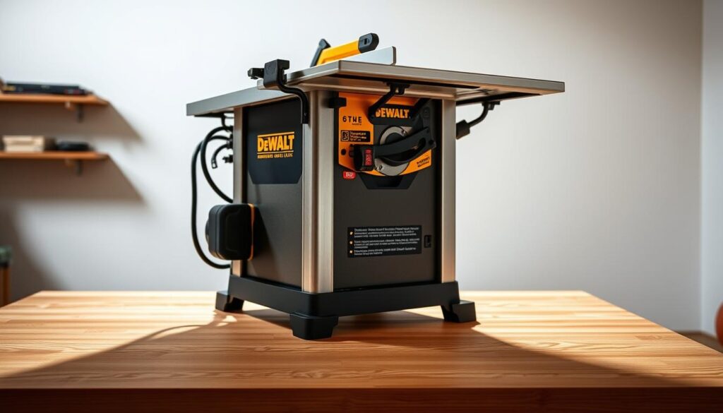 how to use dewalt table saw