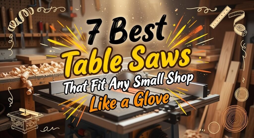 compact shop friendly table saws