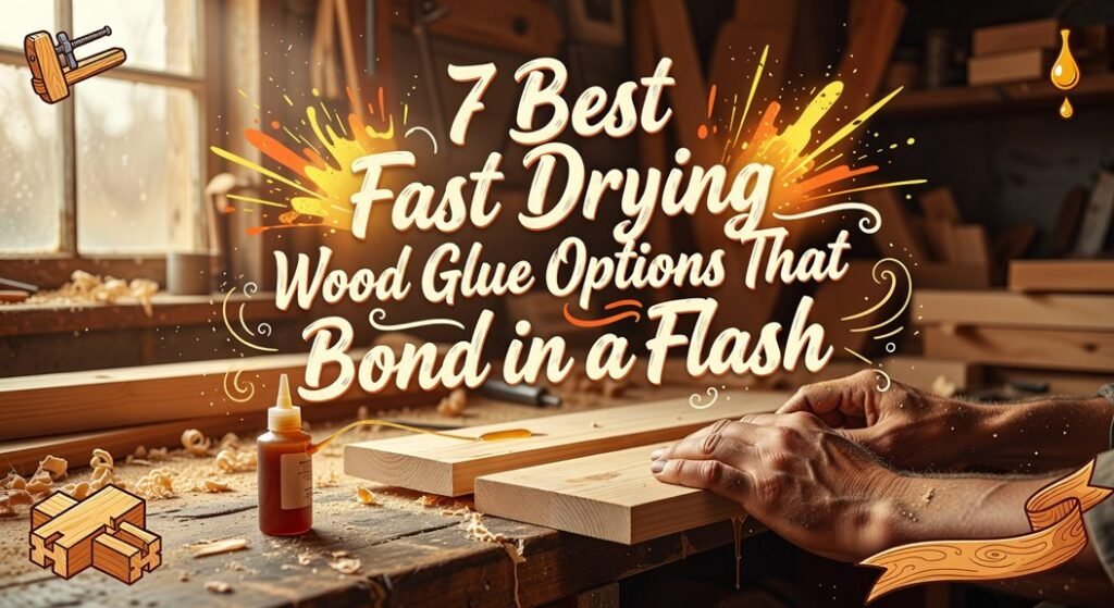 fast drying wood glue options