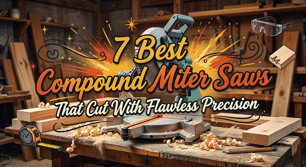 precision compound miter saws