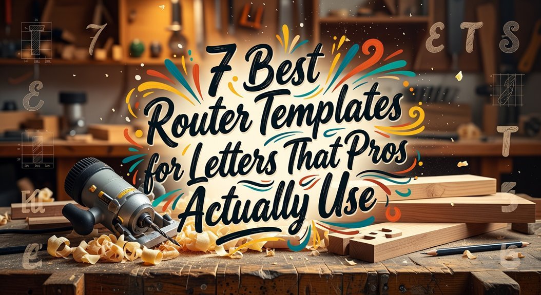 7 Best Router Templates for Letters That Pros Actually Use