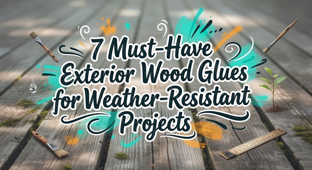 weather proof exterior wood adhesives