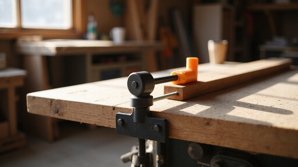 top clamps for precise cuts